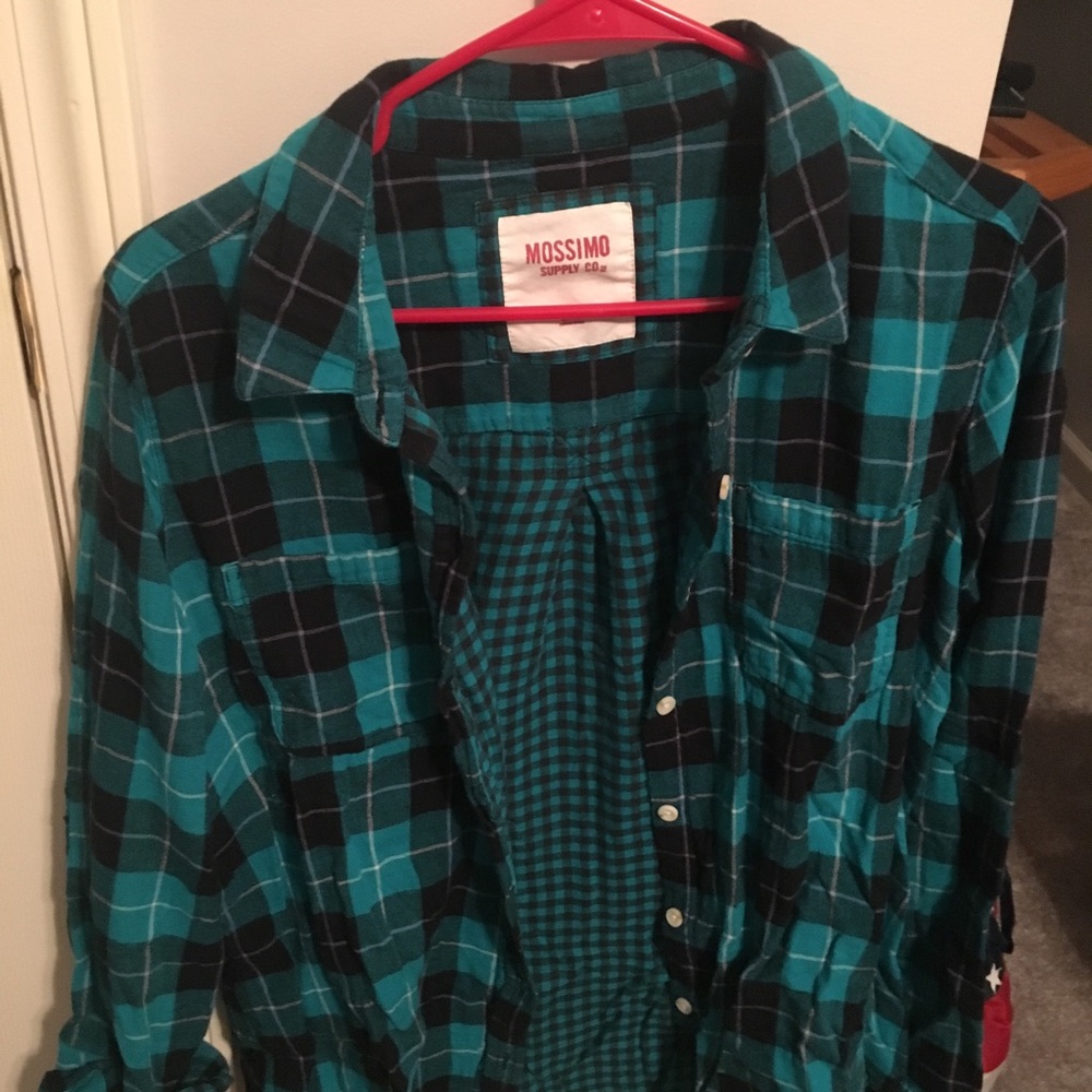 Blue flannel
